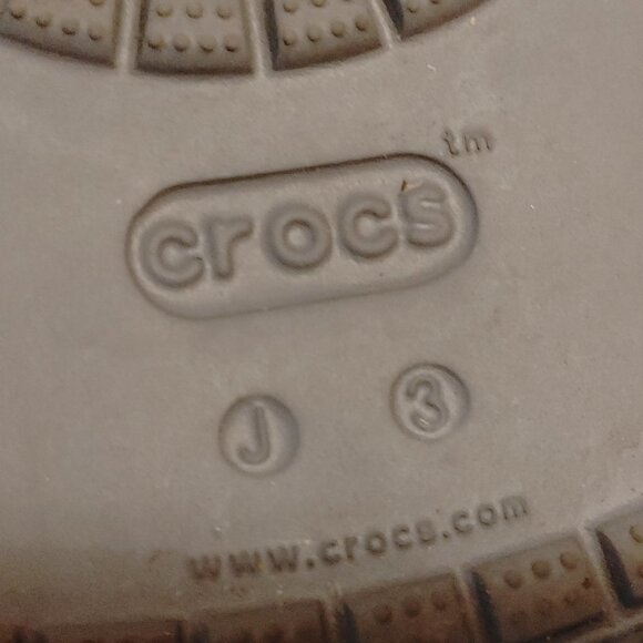 CROCS Bayaband Clog Charcoal Unisex Child Size J3 - Picture 8 of 8